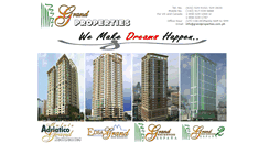 Desktop Screenshot of grandproperties.com.ph