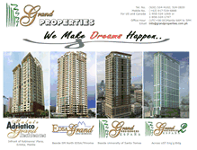 Tablet Screenshot of grandproperties.com.ph